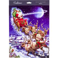 Tea Advent Calendars Christmas Advent Calendar Santa's Sleigh Team Father Christmas Advent Calendar Traditional Advent Calendar Picture Advent Calendar Paper Advent Ca