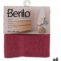 Hemtextil Berilo Badhandduk 50 Badlakan Röd