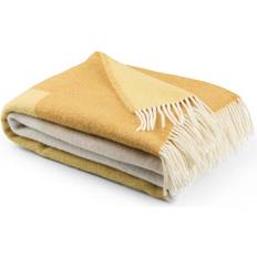 Mantas Northern Echo Wolldecke 130x170 cm - Gelb/BxH Manta Amarillo
