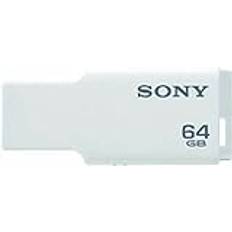 Sony 64GB MicroVault USB 2.0 Flash Drive USM64GM/W