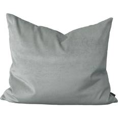 Mimou Boligtekstiler Mimou Focus Recycling Linen/velvet Grå, Grøn