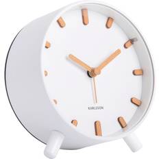 Karlsson Grace Alarm Clock Väckarklocka KA5943WH Unisex 11 cm Quartz 5,2 x 11 x 11,6