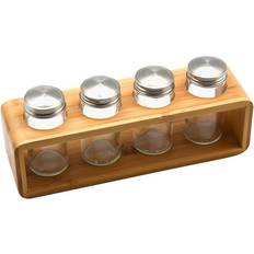 Krydderihylder på tilbud Versa Bamboo Spice Rack