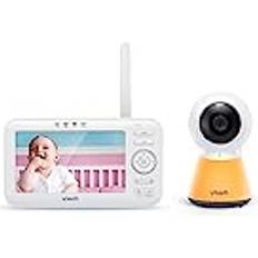 Babymonitor VM5254 – Video-Babyphone mit hoher Auflösung – Klarer Sound, LCD-Farbbildschirm und Nachtsichtfunktion – Mit Gegensprechfunktion, Schlafliedern und Nachtlicht