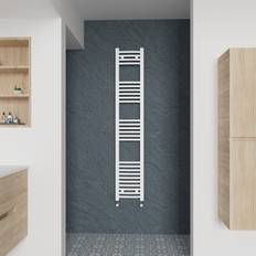 Heated Towel Rails WarmeHaus Curved, 1600x300mm Heated White