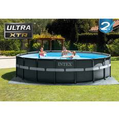 Intex Ultra XTR Frame Pool 549x132 cm with Sand Pump