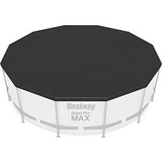 Bestway STEEL FRAME SWIMMING POOL COVER 10FT 12FT 15FT POOL NOT INCLUDED 12FT BW58037