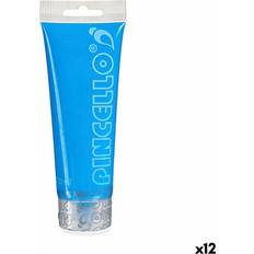 Pincello Akrylfärg Ljusblå 120 ml 12 antal