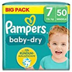Pampers 7 Pampers Baby Dry Diapers Size 7 15+kg 50pcs