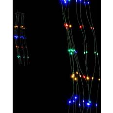 Metal Lámparas de Navidad BigBuy Christmas Guirnalda Luces Led Multicolor 5 W Lámpara de Navidad