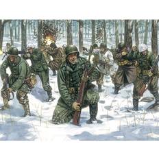 Scale Models & Model Kits Italeri US INFANTRY WW2 WINTER UNIFORM SOLDIERS 1:72 6133