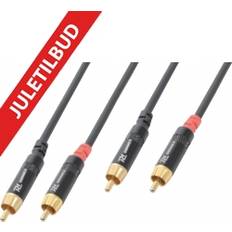 Kablar Power Dynamics RCA Kabel 2x RCA Hane 1m CX94-1