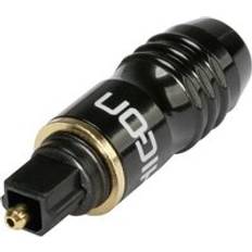 Hicon HI-TL01 TOSLINK connector Plug, straight Number of pins num: 1