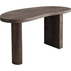 Oaks Writing Desks Friends & Founders Ms Bean Smoked Oak Writing Desk