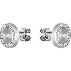 Stainless Steel Earrings BOSS Iona Stainless Steel Earrings 1580558 Silver One