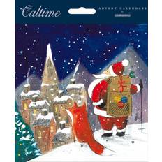 Woodmansterne Santa & Fox Advent Calendar