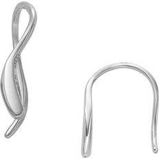 Stainless Steel Earrings Skagen Damen-Hängeohrringe Essential Waves Edelstahl, SKJ1790040