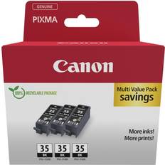 Canon PGI-35 Ink Cartridge BK Triple - Svart