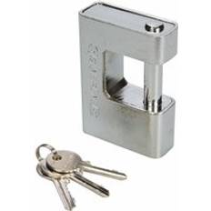 Security Loops 90mm Close Armoured Shackle Shutter Padlock