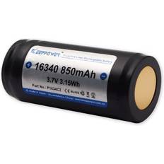 Keeppower Keeppower 16340 RCR123A 3,7 volt Li-Ion batteri 850 mAh