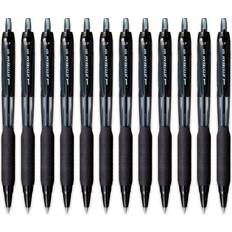 Negro Plumas estilográficas Pen med flydende blæk Uni-Ball Rollerball Jestsream SXN-101 Sort 12 Dele