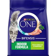 Purina ONE Cats - Dry Food Pets Purina ONE Indoor Formula Turkey & Whole Grains Dry Cat Food 750g