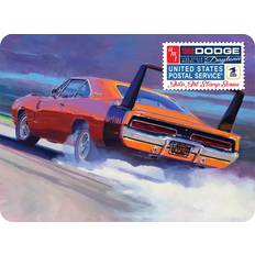 Scale Models & Model Kits Amt 1969 Dodge Charger Daytona USPS Series Collector Tin 1:25 Scale Model Kit