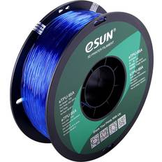 3D-printing eSUN eTPU-95A Transparent Blue 1,75 mm 1000 g