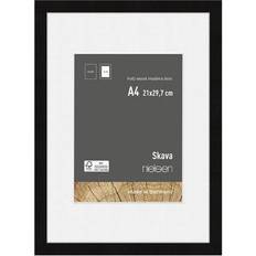 Nielsen Skava A4 Black Picture With 15 X Photo Frame