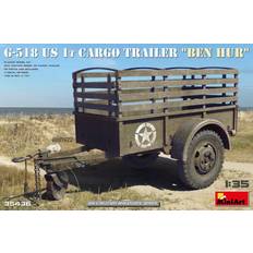 Scale Models & Model Kits Miniart G-518 US 1t Cargo Trailer Ben Hur