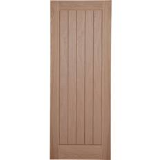 Fortia Finished Unglazed Cottage Oak Veneer Interior Door R (x)