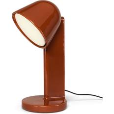 Flos Iluminaciones Flos Céramique Down Tischleuchte 50.4x22 cm Rust Red Lámpara de mesa