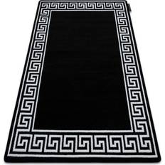 Cáñamo Alfombras RUGSX Alfombra Hampton Grecos Negro 200x290 cm Negro cm