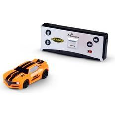 Carson 500404276 1:60 Nano Racer Striker 2.4GHz orange Ferngesteuertes Auto, RC Fahrzeug, RC Auto, Fahrzeit 20 min, RC Auto für Kinder