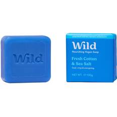 Wild Bade- & Bruseprodukter Wild Nourishing Vegan Soap Fresh Cotton & Sea Salt 100