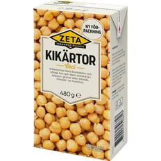 Zeta Matvaror Zeta Kikärtor 480g