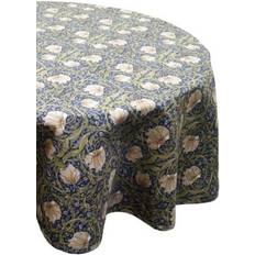 Florals Tablecloths William Morris Pimpernel Acrylic Circle 132Cm Tablecloth