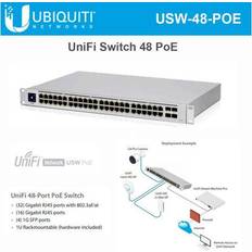 Ubiquiti Gigabit Ethernet Switchar Ubiquiti UniFi Switch USW-48-POE