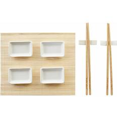 Dkd Home Decor Sushi-sæt Metal Bambus Orientalsk Dele