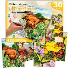 Acuarelas Royal & Langnickel Paint by Numbers Set Countryside 30 Pieces