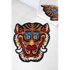 Bongusta Handgetufteter Wandteppich Tiger Face
