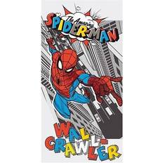 Jerry Fabrics Jerry Fabrics Spiderman strandhandduk Badlakan Multifärgad (140x70cm)