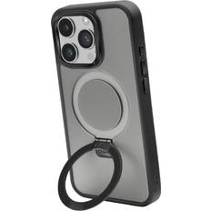 SBS Cover Stand Mag for iPhone 15 Pro Max, black iPhone 15 Pro Max Smartphone Hülle, Schwarz