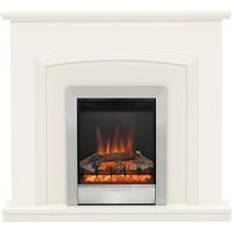 Be Modern Wall Electric Fireplaces Be Modern 2kW Hayden 46" Electric Fireplace Suite Soft White