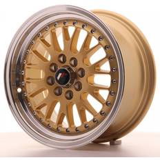 15" - 5/108 Bilfälgar Japan Racing JR10 4x100 15x7" - Gold