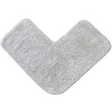 Monochrome Bath Mats Allure Bath Fashions Marvel X Corner Shower Mat Black