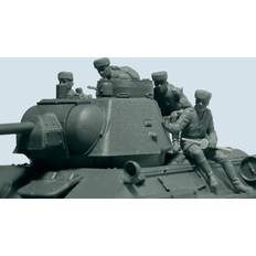 Scale Models & Model Kits ICM 35640 1:35 Soviet Tank Riders 19431945 4 Figs