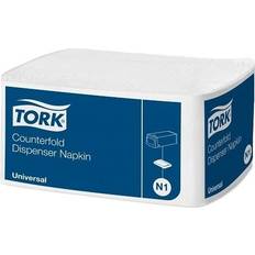 Tork Papirhåndklæder Tork Serviet N1 Novafold nyfiber hvid,300 stk/pk