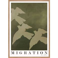 Malerifabrikken Tavla Migration, Ek ram 50X70 Poster