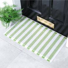 Stripes Entrance Mats Artsy Doormats Striped X Green cm